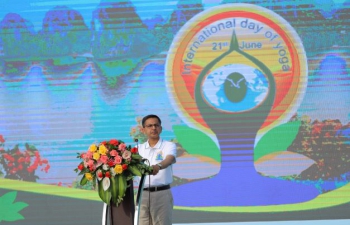 India@75: 8th IDY Celebrations in Vietnam - 2022